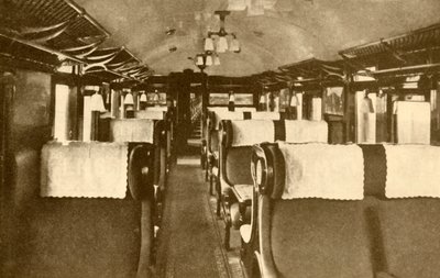 Dining-Car, London Midland and Scottish Railway, 1930. od Unbekannt
