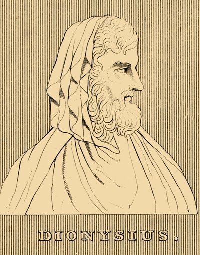Dionysius, c432-367 př.nl, 1830. od Unbekannt