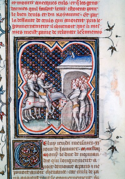 Promluva dauphina Karla, 1358, 1375-1379 od Unbekannt