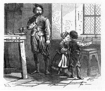 Objev principu dalekohledu, 17. století 1863 od Unbekannt