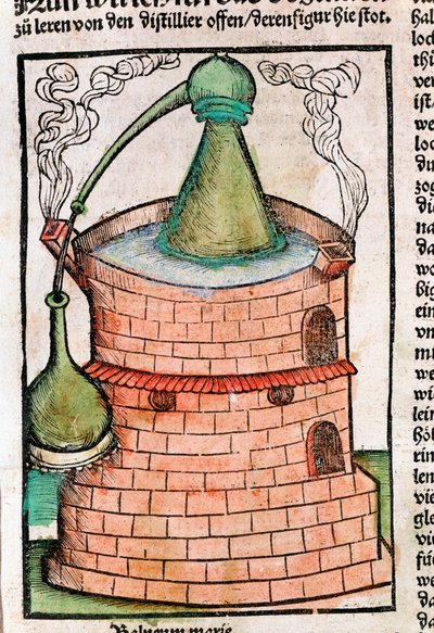 Destilace, 1500 od Unbekannt