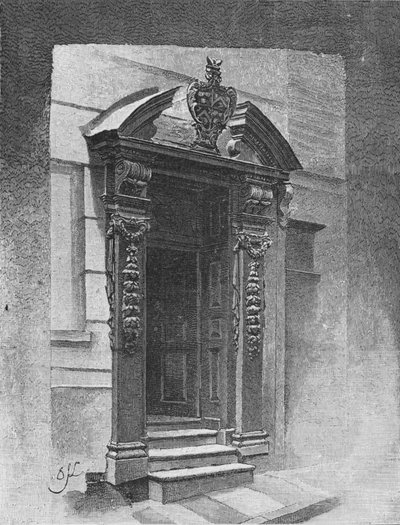 Dveře, Painter Stainers Hall, 1890 od Unbekannt