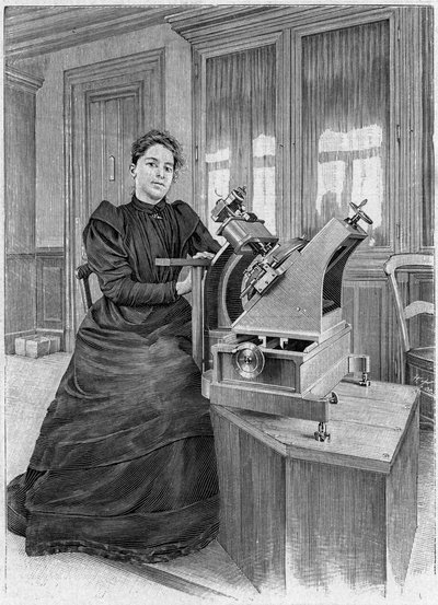 Dorothea Klumpke Roberts, americký matematik a astronom, 1903 od Unbekannt
