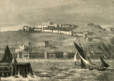 Dover, z moře, 1898. od Unbekannt