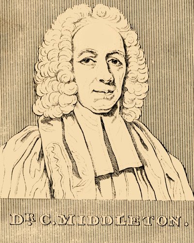 Dr. C. Middleton, 1683-1750, 1830. od Unbekannt
