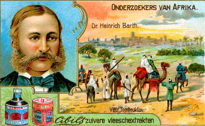Dr Heinrich Barth, německý geograf a průzkumník, c1900 od Unbekannt