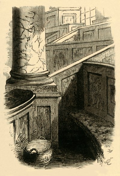 Dr. Johnsons Pew v St. Clements, 1881. od Unbekannt