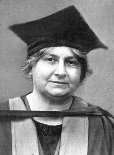 Dr Maria Montessori 1870-1952, italský filozof, 1926 od Unbekannt