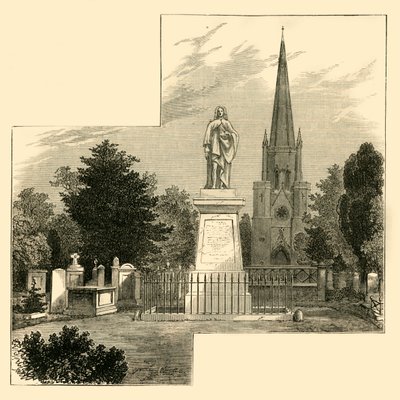 Památník Dr. Wattse, hřbitov Abney Park Cemetery, c1876. od Unbekannt