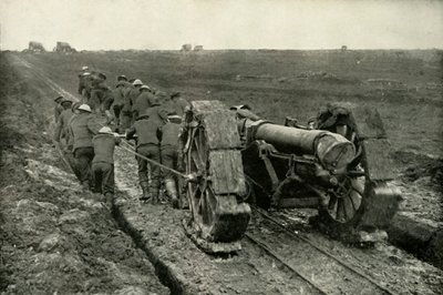 Tažení zbraní do nových předsunutých pozic, 1919. od Unbekannt