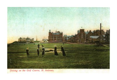 Jízda na golfovém hřišti, St. Andrews od Unbekannt