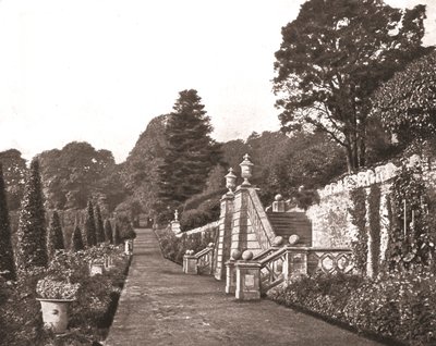 Zámecké zahrady Drummond, Perthshire, Skotsko, 1894. od Unbekannt