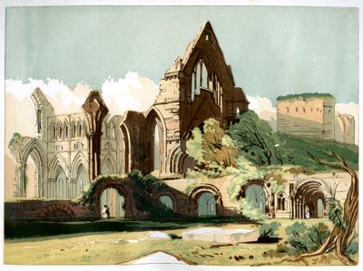 Dryburgh Abbey, c1850 od Unbekannt