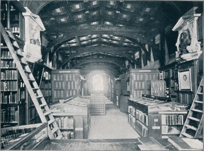 Knihovna vévody Humphreyse, c1902 od Unbekannt