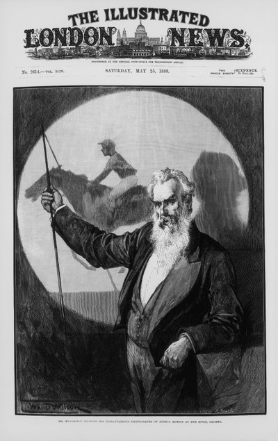 Eadweard James Muybridge, britsko-americký průkopník fotografie, 1889 od Unbekannt