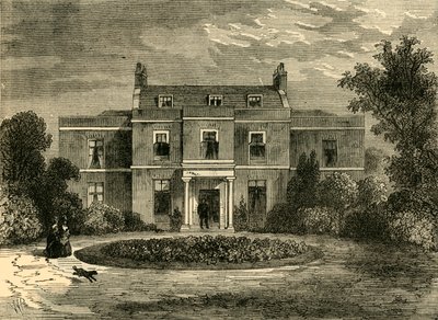 Earls Court House Dříve John Hunters House, c1876. od Unbekannt