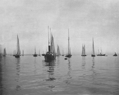 Brzy ráno v New York Bay, USA, c1900. od Unbekannt