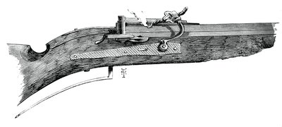 Early match caliver, 1590, od Penshurst, c1880 od Unbekannt