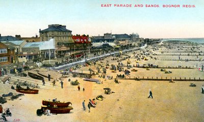 East Parade and Sands, Bognor Regis, West Sussex, 1950 od Unbekannt