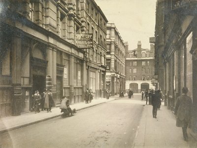 Východní konec Jewin Street, Londýn, c1920 od Unbekannt
