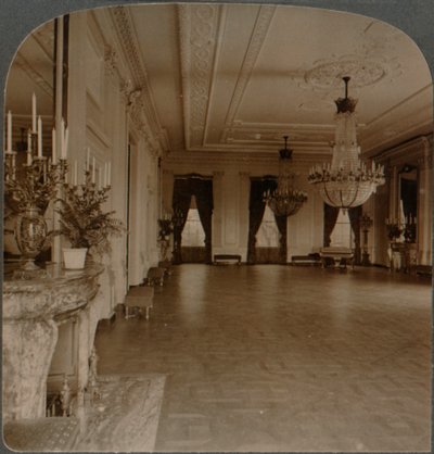 Východní místnost, kde se konají recepce, Bílý dům, Washington D.C., c1900 od Unbekannt
