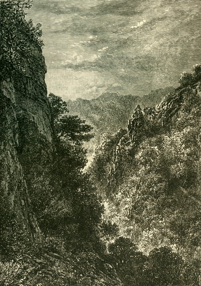 Soutěska Ebbor, 1898. od Unbekannt