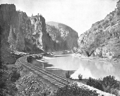 Echo Cliffs, Canyon of the Grand River, Colorado, USA, c1900. od Unbekannt