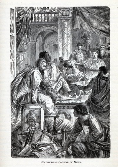 Ekumenický koncil v Nicei, 1882 od Unbekannt