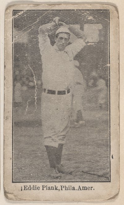 Eddie Plank, Philadelphia, American League, ze sady hráčů baseballu W500, ca. 1915. od Unbekannt