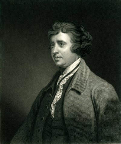 Edmund Burke, c1760, c1884. od Unbekannt