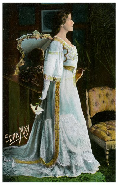 Edna May, americká herečka a zpěvačka, c1900-1919 od Unbekannt