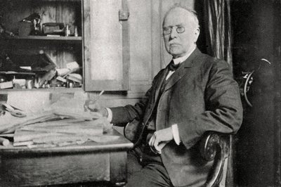 Edouard Branly, francouzský fyzik, 1900 od Unbekannt