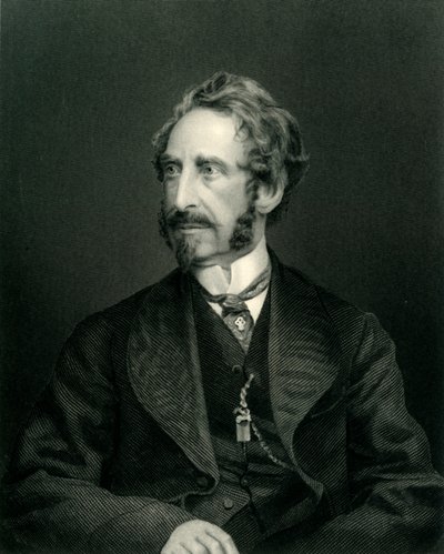 Edward G.E.L. Bulwer-Lytton, Lord Lytton, 1850, c1884. od Unbekannt