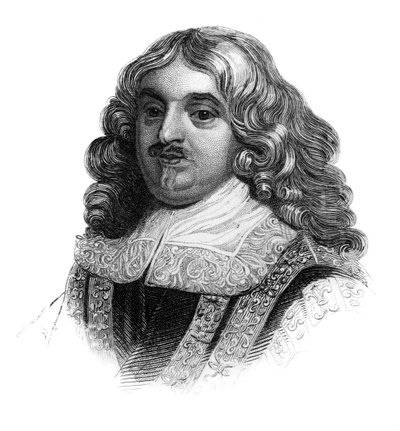 Edward Hyde, 1. hrabě z Clarendonu, anglický historik a státník ze 17. století, c1850 od Unbekannt