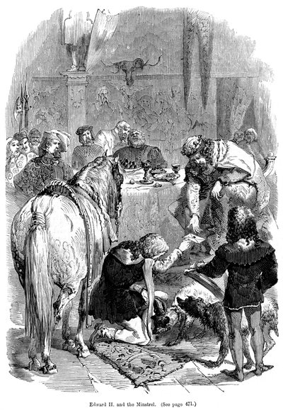 Edward II a ministrant od Unbekannt