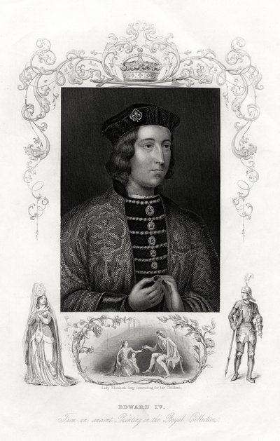 Edward IV, král Anglie, 1860 od Unbekannt