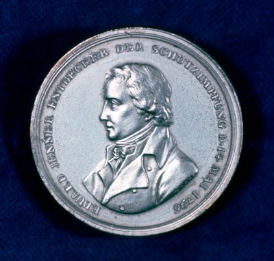 Edward Jenner, anglický lékař, 1800 od Unbekannt