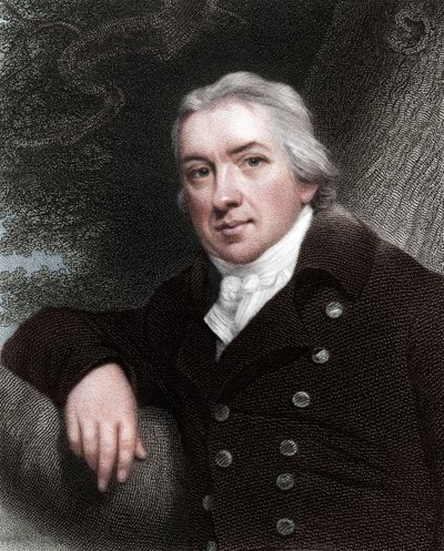 Edward Jenner, anglický lékař, 1837. od Unbekannt