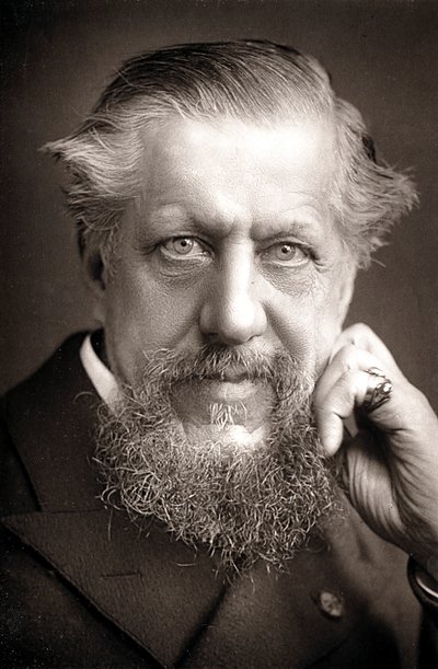 Edwin Arnold 1832-1904, britský orientalista, básník a novinář, c1890 od Unbekannt