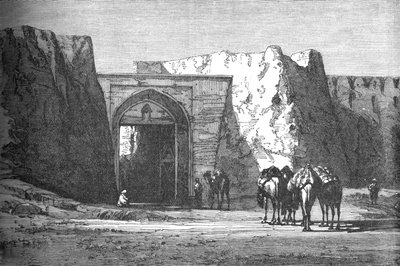 Eedgah, nebo Severní brána, Candahar, c1880 od Unbekannt