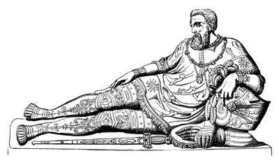 Podobizna Philippe de Chabot, admirál Francie, c1570, 1870 od Unbekannt