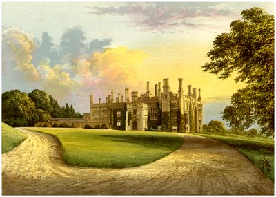 Eggesford House, Devon, domov hraběte z Portsmouthu, c1880 od Unbekannt