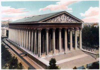 Eglise de la Madeleine, Paříž, c1900 od Unbekannt