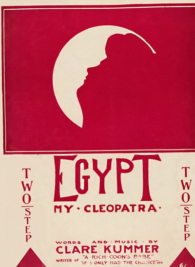 Egypt, moje Kleopatro, 1904. od Unbekannt