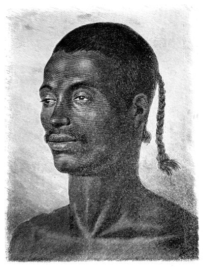 Egyptský portrét, 1881 od Unbekannt