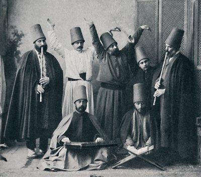 Egyptští taneční dervišové, 1912 od Unbekannt