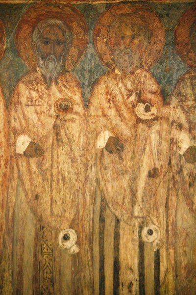 Freska kostela El-Moallaqah Le Caire Egypt od Unbekannt