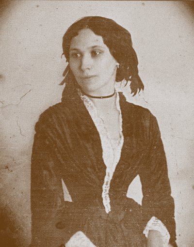 Elena Alexandrovna Denisyeva 1826-1864, asi 1860 od Unbekannt