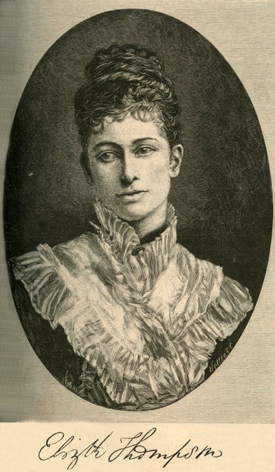Elizabeth Butler, 1883. od Unbekannt