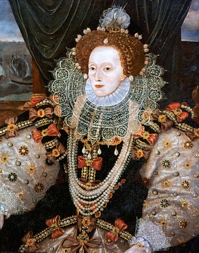 Alžběta I., královna Anglie a Irska, c1588 od Unbekannt